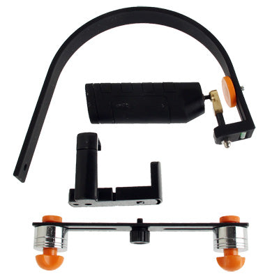 Professional Steady Video Stabilizer for Camera and Mobile Phone (3.5 - 5.5 inch)(Black)