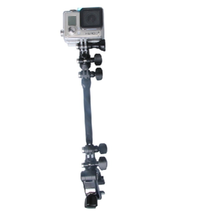 GP345 Bicycle Motorcycle Handlebar Holder The Jam Adjustable Music Mount for GoPro Hero11 Black / HERO10 Black /9 Black /8 Black /7 /6 /5 /5 Session /4 Session /4 /3+ /3 /2 /1, DJI Osmo Action and Other Action Cameras