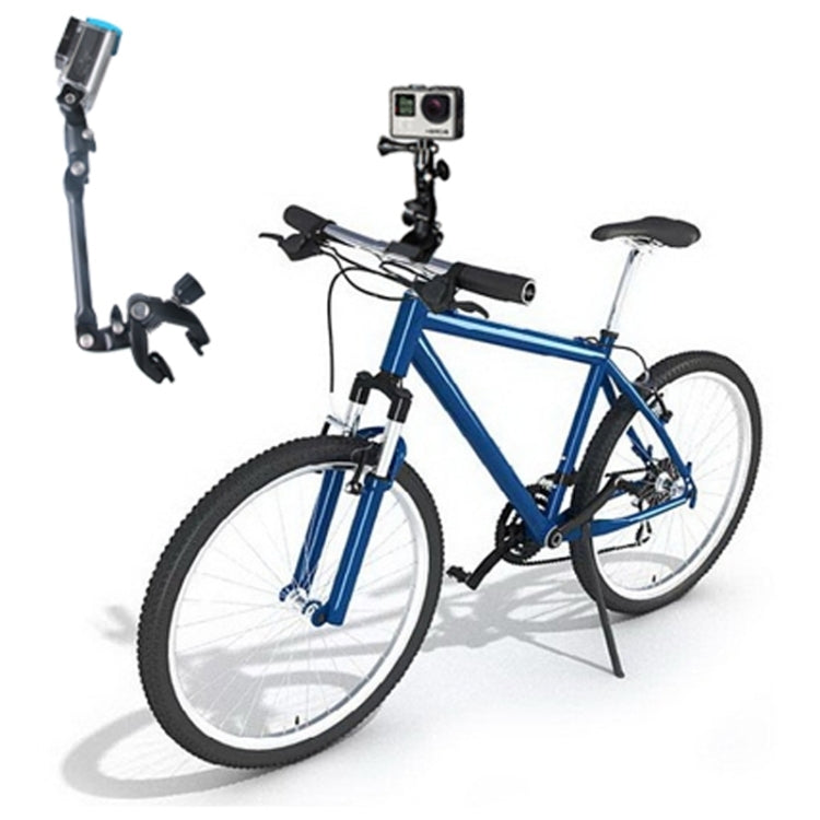 GP345 Bicycle Motorcycle Handlebar Holder The Jam Adjustable Music Mount for GoPro Hero11 Black / HERO10 Black /9 Black /8 Black /7 /6 /5 /5 Session /4 Session /4 /3+ /3 /2 /1, DJI Osmo Action and Other Action Cameras
