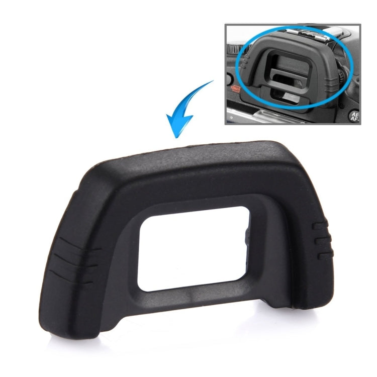 Rubber Eyecup DK-21 for Nikon D100 / D200 / D90 / D80 / D70S / D70 / D60(Black)