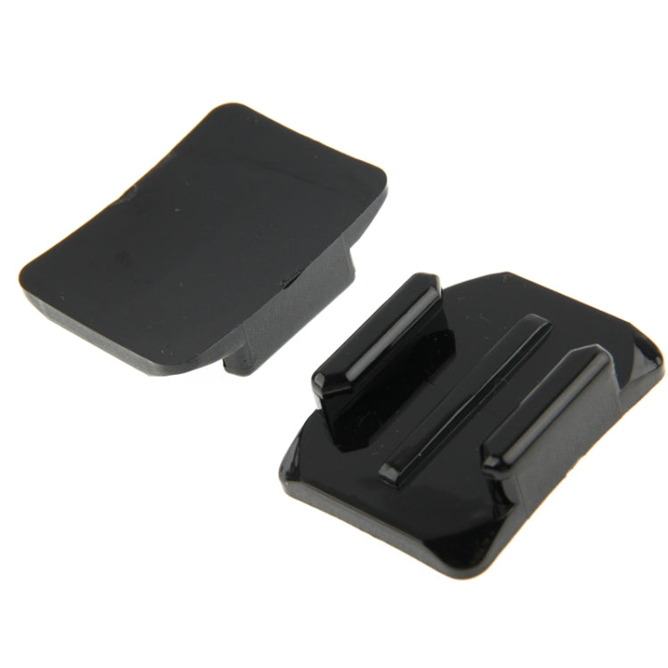 TMC 2 x Curved Surface Mount with 2 x 3M VHB Adhesive Sticky for GoPro Hero 4 / 3+ / 3 / 2 / 1, HR69-BK