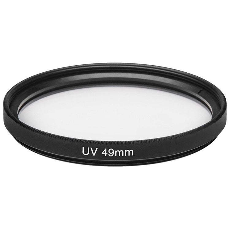 49mm SLR Camera UV Filter(Black)