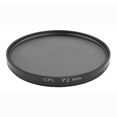 72mm Camera CPL Filter Lens(Black)