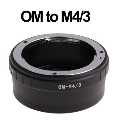 OM-M4/3 Lens Mount Stepping Ring(Black)