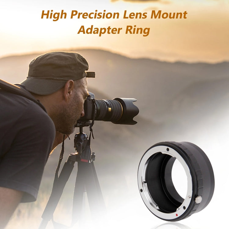 PK-EOS M Lens Mount Stepping Ring(Black)