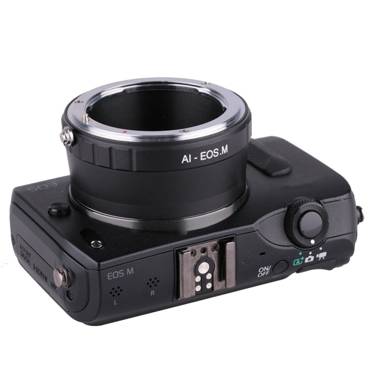 AI Lens to EOS M Lens Stepping Ring(Black)