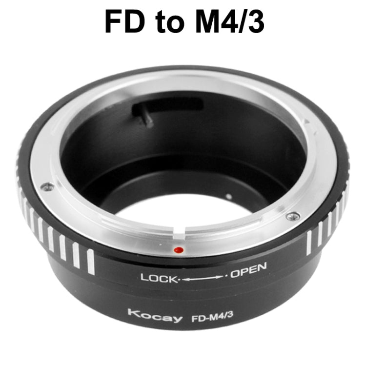 FD Lens to M4/3 Lens Mount Stepping Ring(Black)