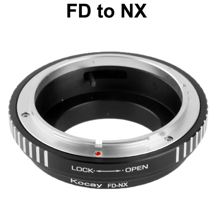 FD Lens to NX Lens Mount Stepping Ring(Black)