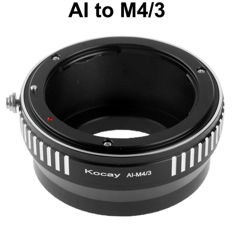 AI Lens to M4/3 Lens Mount Stepping Ring(Black)