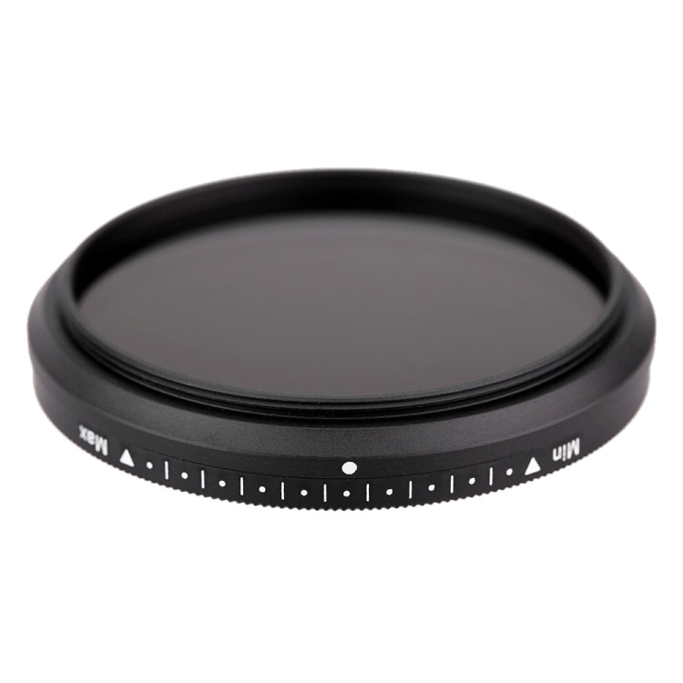 52mm ND Fader Neutral Density Adjustable Variable Filter ND 2 to ND 400 Filter(Black)