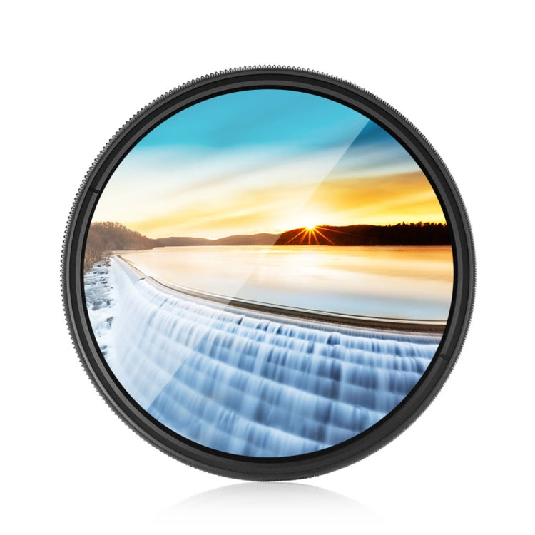 77mm ND Fader Neutral Density Adjustable Variable Filter ND 2 to ND 400 Filter(Black)