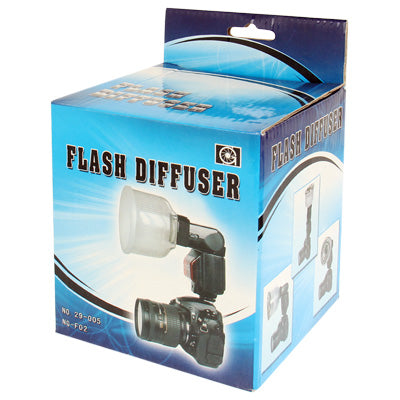 Universal Flash Diffuser with White and Orange Flash Diffusers