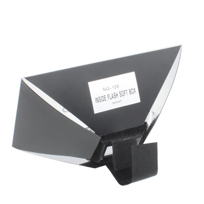 Folding Flash Soft Diffuser (NG-128), 128mm x 87mm x 45mm(Black)