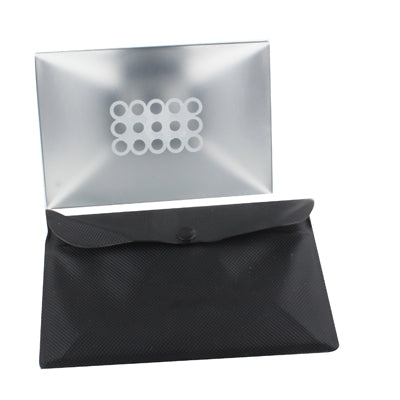 Folding Flash Soft Diffuser (NG-128), 128mm x 87mm x 45mm(Black)