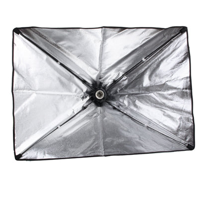 50x70cm Folding Easy Soft Box with E27 Bulb Socket, US Plug Adapter(Black)