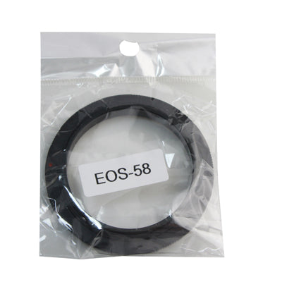 58mm Reversing Ring for Canon Camera(Black)