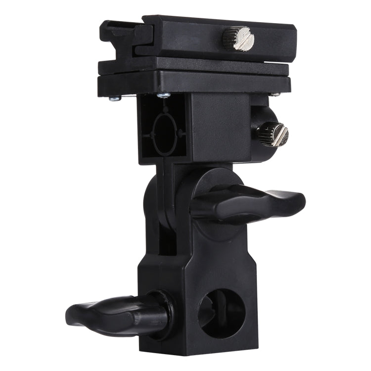 B Type Flash Light Stand Bracket(Black)