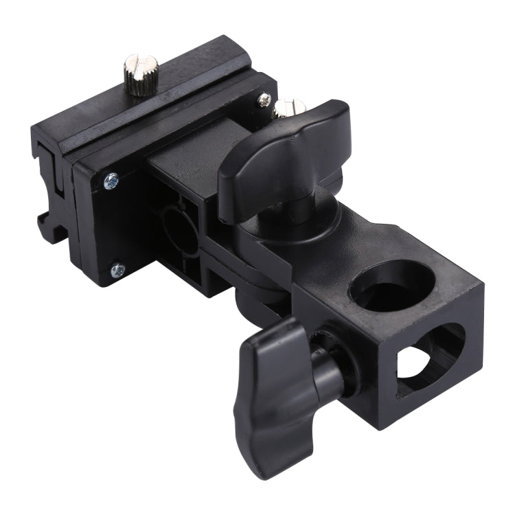 B Type Flash Light Stand Bracket(Black)