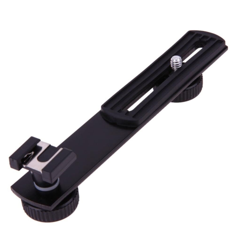 Metal Flash Bracket for DSLR Camera(Black)