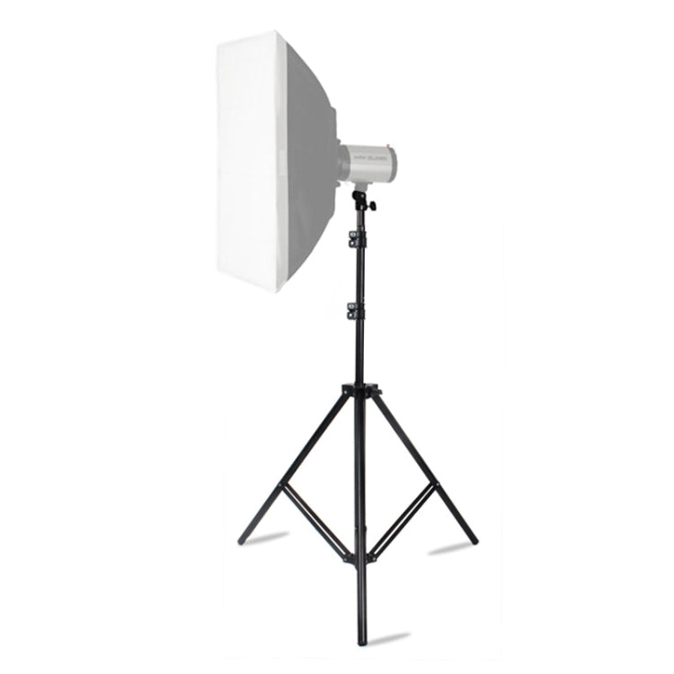 68cm-200cm Height Professional Photography Aluminum Lighting Stand for Studio Flash Light(Black)