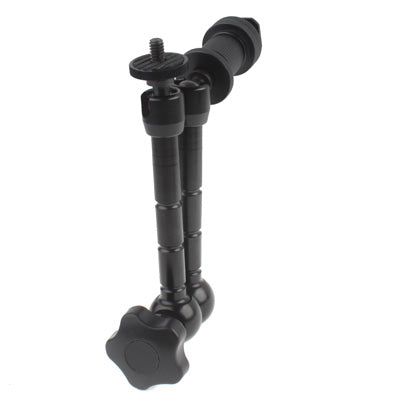 11 inch Articulating Magic Arm for LCD Field Monitor / DSLR Camera / Video lights(Black)