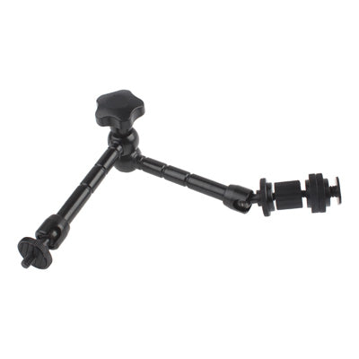 11 inch Articulating Magic Arm for LCD Field Monitor / DSLR Camera / Video lights(Black)