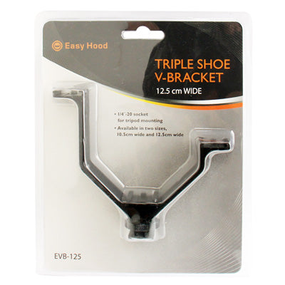 12.5cm Triple Shoe V-bracket(Black)