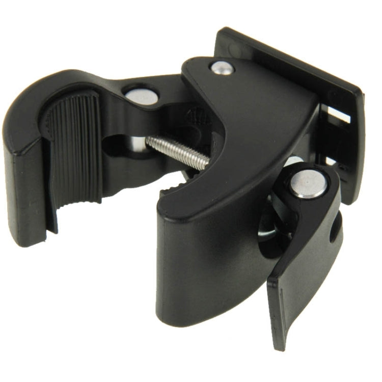 Bicycle Motorcycle Holder Handlebar Mount for PULUZ Action Sports Cameras Jaws Flex Clamp Mount for GoPro Hero11 Black / HERO10 Black /9 Black /8 Black /7 /6 /5 /5 Session /4 Session /4 /3+ /3 /2 /1, DJI Osmo Action and Other Action Cameras(Black)