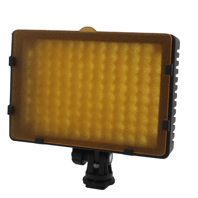 126 LED Video Light with Three Color Temperature Transparent Films (Tawny / White / Purple)