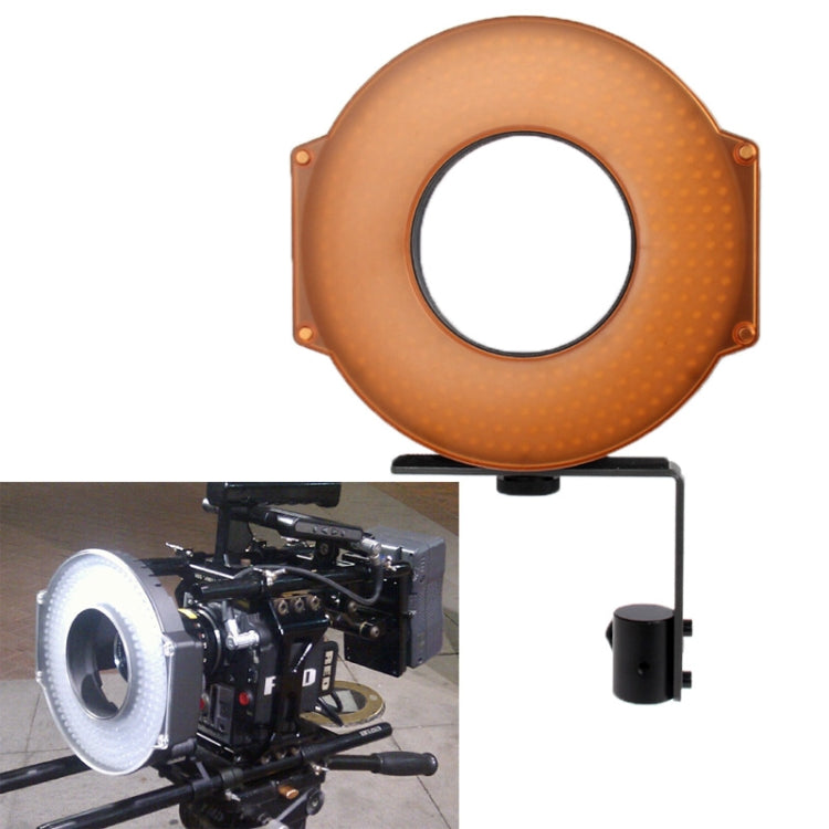 R-300 Foto & Video LED Ring Lighting Video Film Continuous Light, Color Temperature: 5600K, Illumination: 1950lux