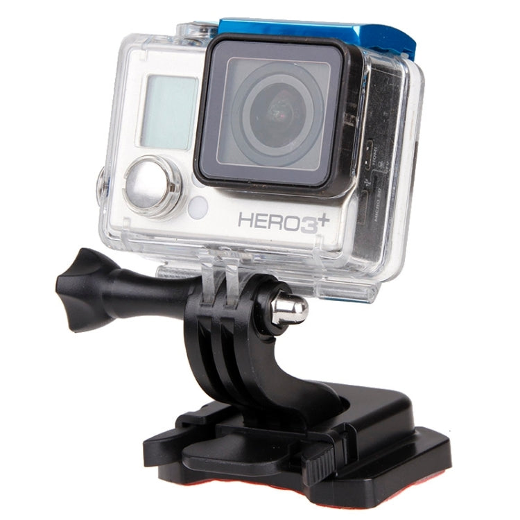 7 in 1 Helmet Fixed Mount Kit (Quick Release J-Hook Buckle + 3M Sticker + Flat Surface Mount + 3-Way Pivot Arm with Screws) for GoPro HERO4 Session /4 /3+ /3 /2 /1