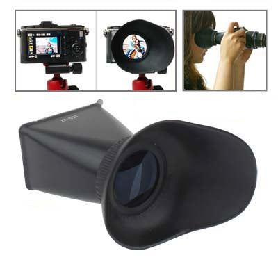 2.8X 3 inch LCD Viewfinder for Canon 550D / Nikon D90 (V2)(Black)