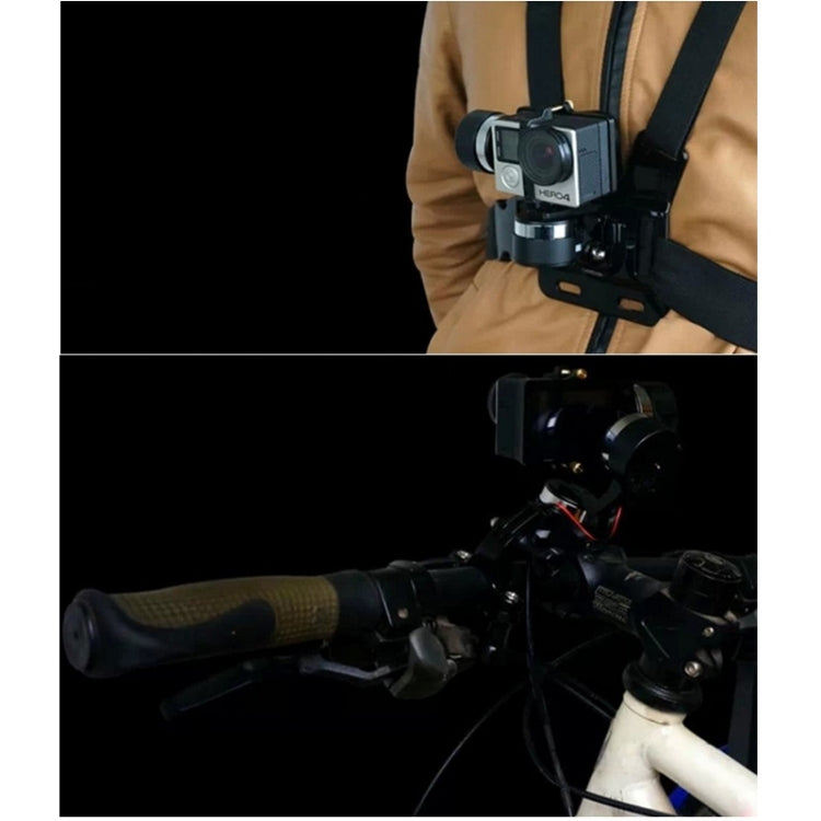 Z-One Z1-Rider Wearable 3-Axis Aluminum Alloy Brushless Gimbal Camera Mount for Photography