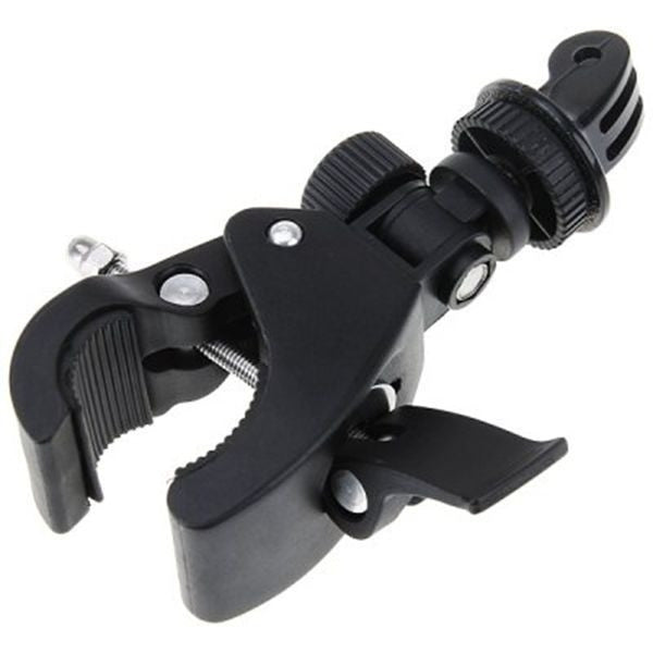 YKD-126 2 in 1 Universal Bicycle Mount Clip with Screw for GoPro Hero11 Black / HERO10 Black /9 Black /8 Black /7 /6 /5 /5 Session /4 Session /4 /3+ /3 /2 /1, DJI Osmo Action and Other Action Cameras