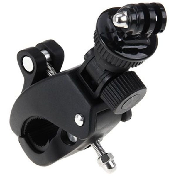 YKD-126 2 in 1 Universal Bicycle Mount Clip with Screw for GoPro Hero11 Black / HERO10 Black /9 Black /8 Black /7 /6 /5 /5 Session /4 Session /4 /3+ /3 /2 /1, DJI Osmo Action and Other Action Cameras