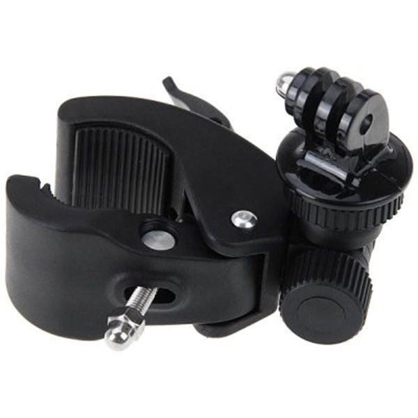 YKD-126 2 in 1 Universal Bicycle Mount Clip with Screw for GoPro Hero11 Black / HERO10 Black /9 Black /8 Black /7 /6 /5 /5 Session /4 Session /4 /3+ /3 /2 /1, DJI Osmo Action and Other Action Cameras