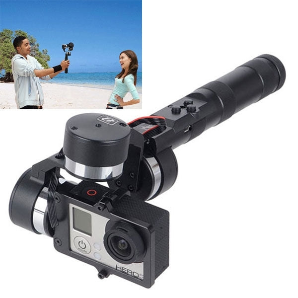 Z-ONE 3 Axis Handle Handheld Steadycam Camera Gimbal Stabilizer for Gopro Hero 3+