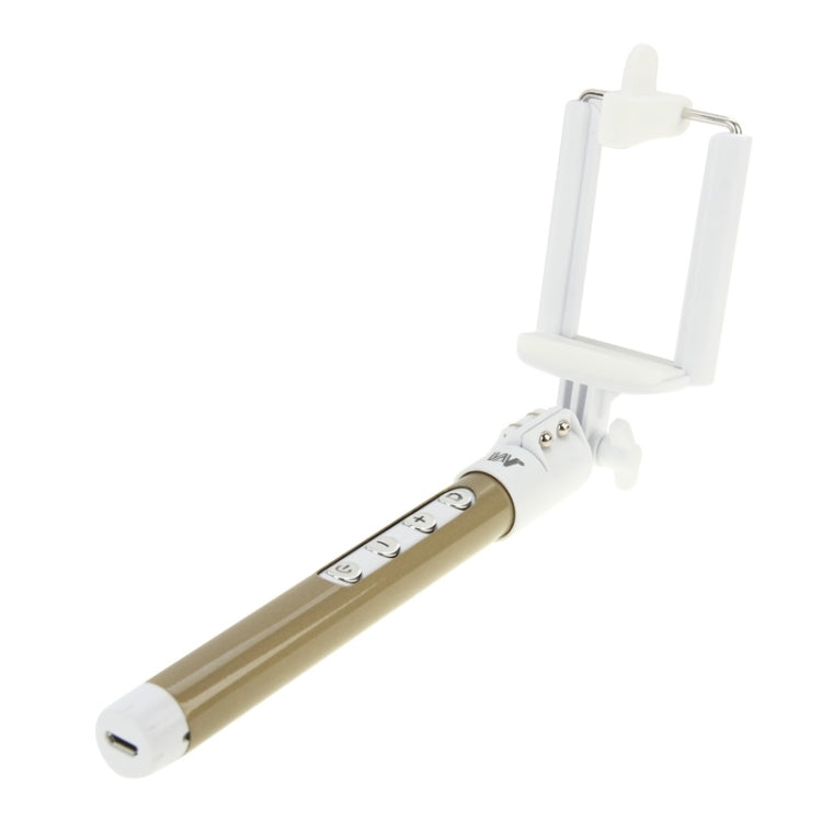 Dispho Bluetooth Remote Control Multi-function Phone Self-timer Monopod Tripod with Adjustable Angles Clip, Full Length: 87cm