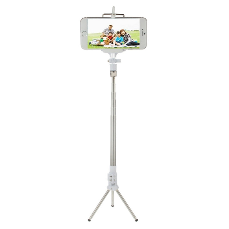 Dispho Bluetooth Remote Control Multi-function Phone Self-timer Monopod Tripod with Adjustable Angles Clip, Full Length: 87cm