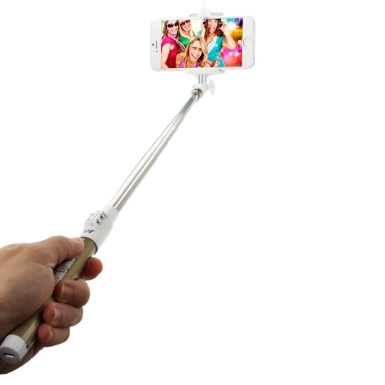Dispho Bluetooth Remote Control Multi-function Phone Self-timer Monopod Tripod with Adjustable Angles Clip, Full Length: 87cm