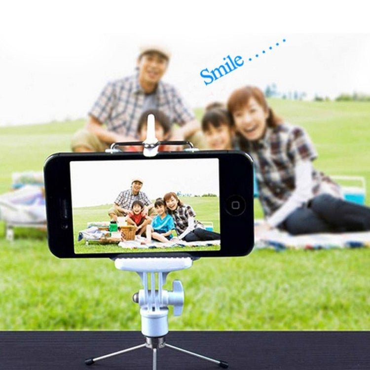 Dispho Bluetooth Remote Control Multi-function Phone Self-timer Monopod Tripod with Adjustable Angles Clip, Full Length: 87cm