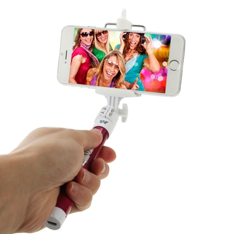 Dispho Bluetooth Remote Control Multi-function Phone Self-timer Monopod Tripod with Adjustable Angles Clip, Full Length: 87cm