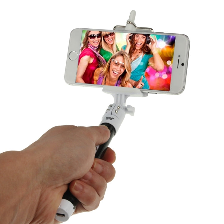 Dispho Bluetooth Remote Control Multi-function Phone Self-timer Monopod Tripod with Adjustable Angles Clip, Full Length: 87cm