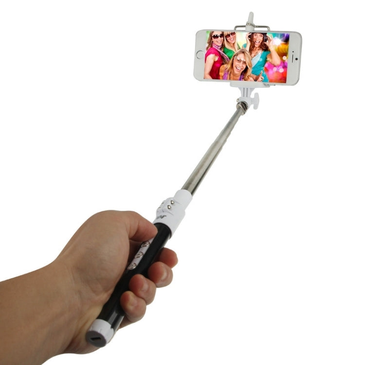 Dispho Bluetooth Remote Control Multi-function Phone Self-timer Monopod Tripod with Adjustable Angles Clip, Full Length: 87cm