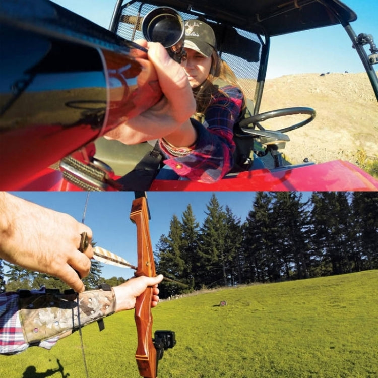Professional Multi-purpose Sportsman Mount for Fishing Rods, Bows and Arrows, for GoPro HERO6 /5 /5 Session /4 Session /4 /3+ /3 /2 /1, Xiaoyi and Other Action Cameras