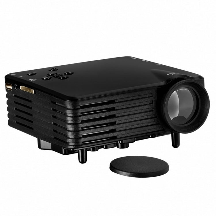 BarcoMax GP7S 1080P 120 Lumens Portable Mini LED Projector for Home Theater, Support HDMI