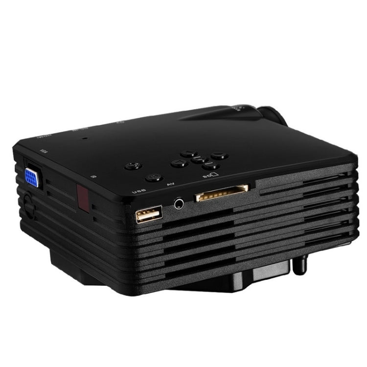 BarcoMax GP7S 1080P 120 Lumens Portable Mini LED Projector for Home Theater, Support HDMI
