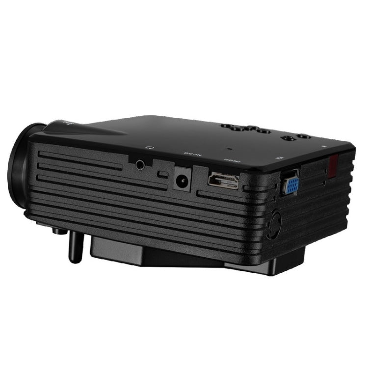 BarcoMax GP7S 1080P 120 Lumens Portable Mini LED Projector for Home Theater, Support HDMI
