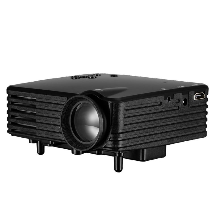 BarcoMax GP7S 1080P 120 Lumens Portable Mini LED Projector for Home Theater, Support HDMI