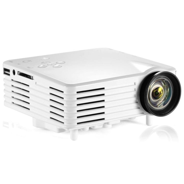 BarcoMax GP7S 1080P 120 Lumens Portable Mini LED Projector for Home Theater, Support HDMI